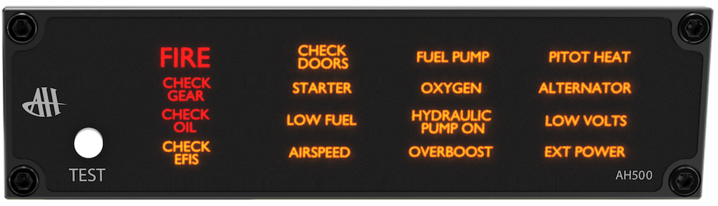 Central Warning Panel